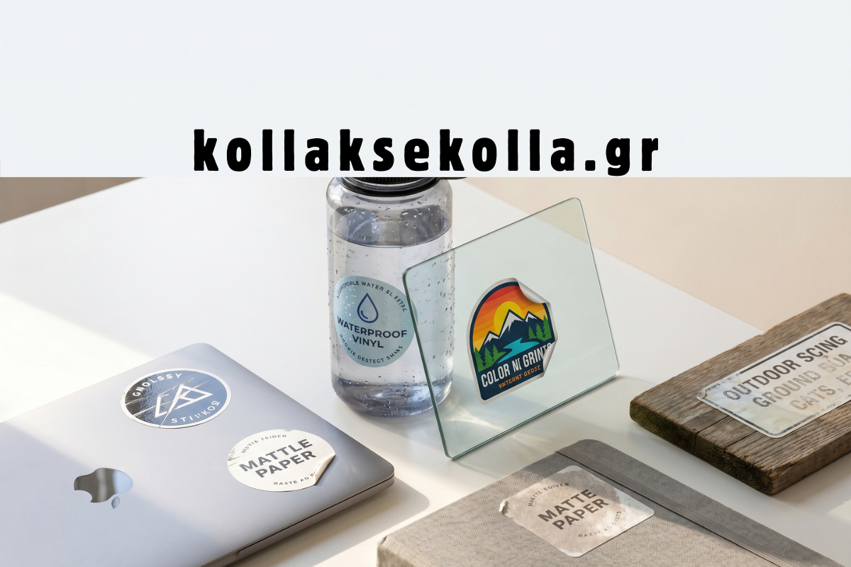 Πόσο αντέχουν τα custom αυτοκόλλητα; Οδηγός υλικών & αντοχής