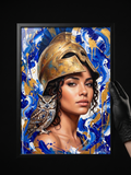 Athena — Πίνακας Oil Art | Greek Goddess Edition