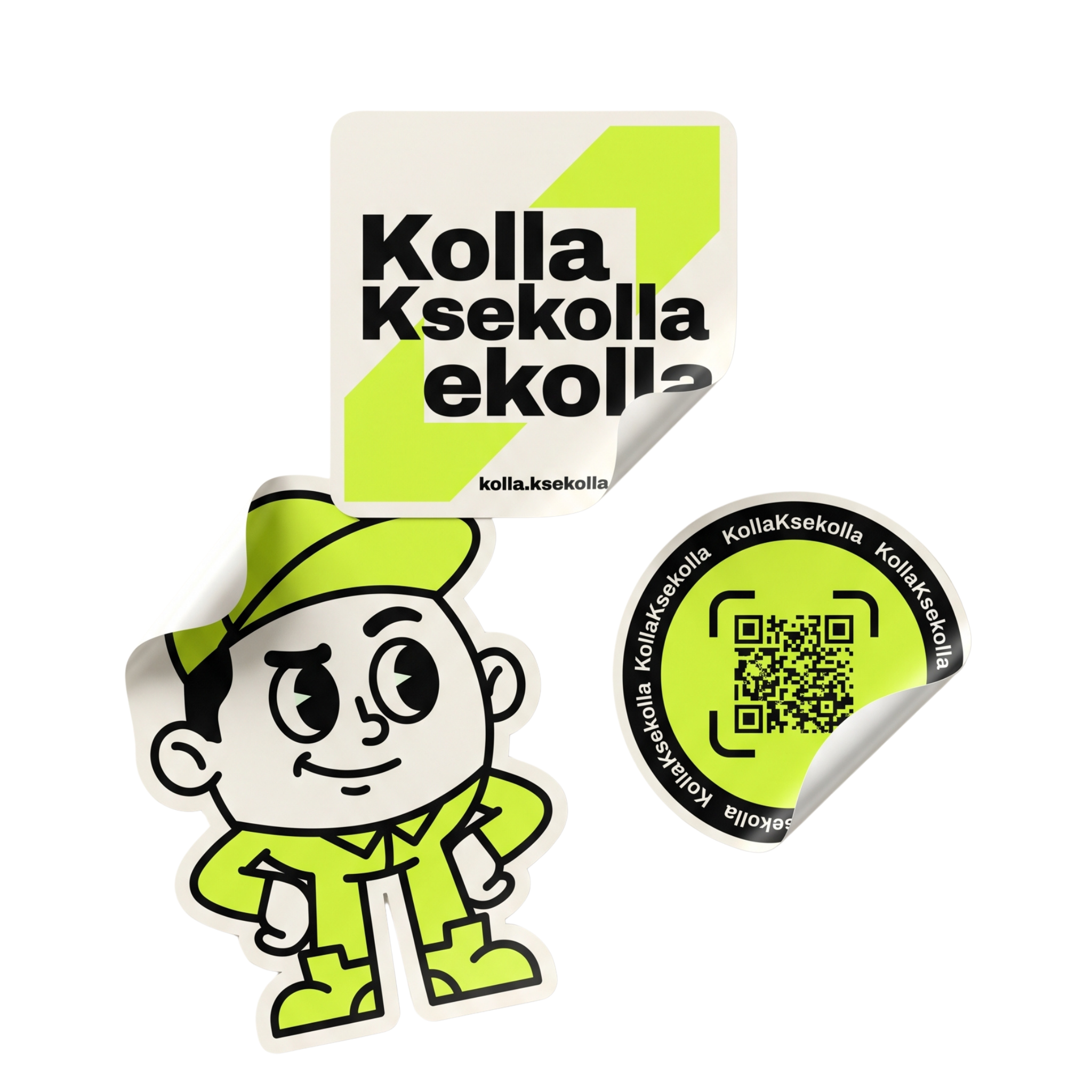 Πακέτο Επιχείρησης — Logo + Μασκότ + QR